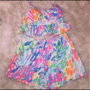 ***SOLD****Euc Lilly Pulitzer crop set size 6